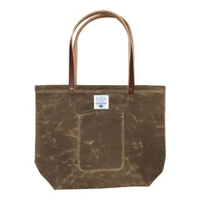 Waxed Canvas Market Tote Tan