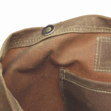 Waxed Canvas Market Tote Tan